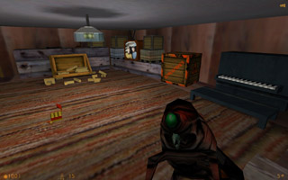 The living room